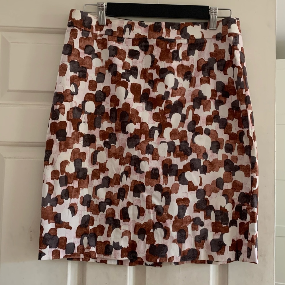 J. Crew cotton pencil skirt